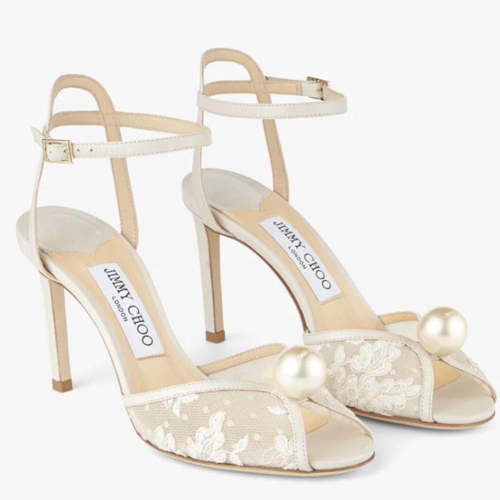 Jimmy Choo Bridal Shoes - Sacora 85